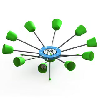 Scent Carousel for Dog Nosework Training