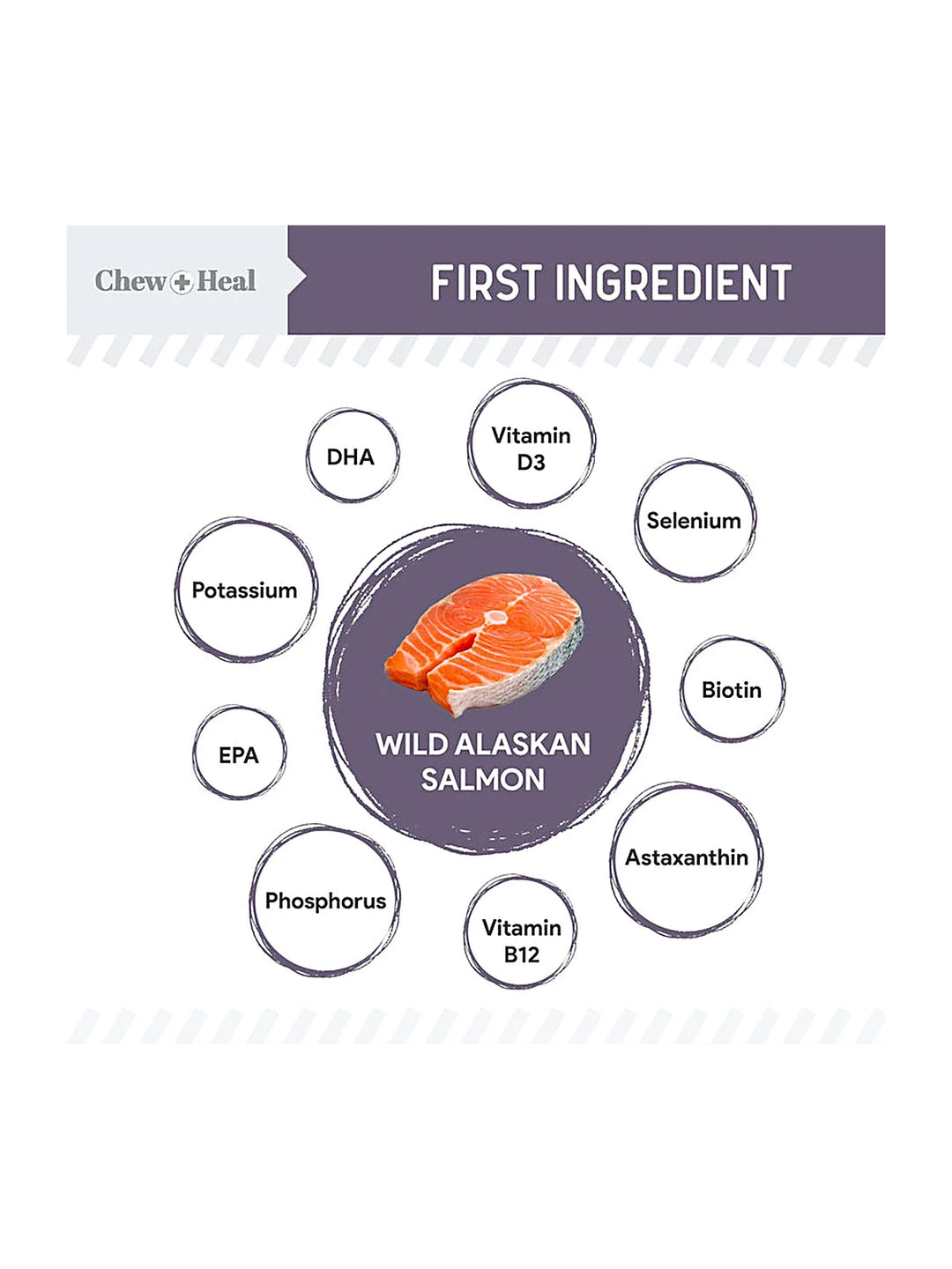 Senior Wild Alaskan Salmon Limited Ingredient Soft Jerky Dog Treats
