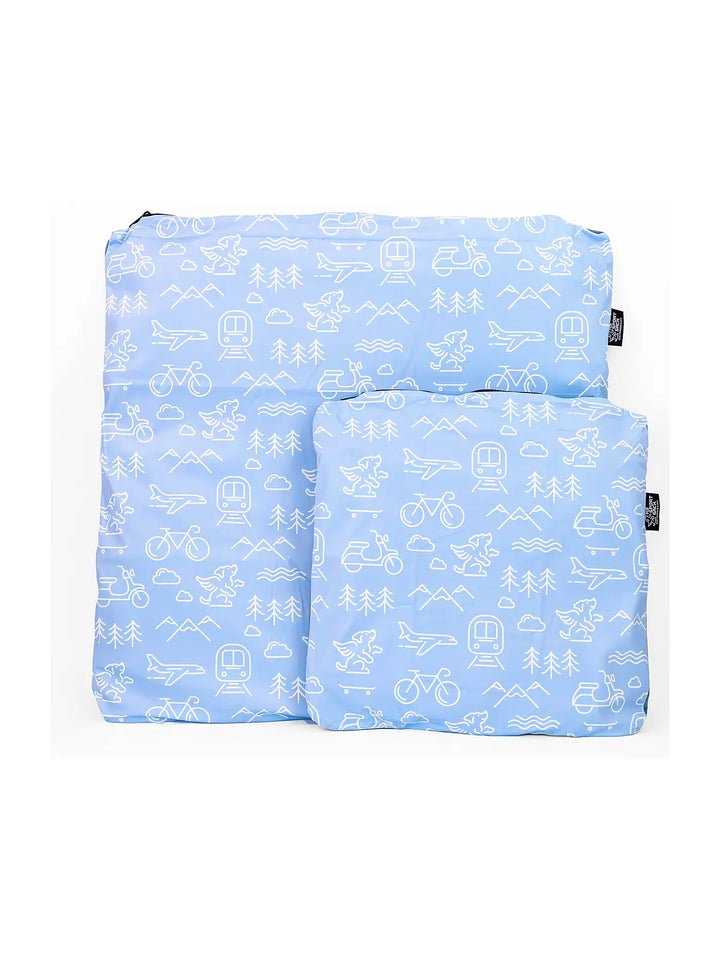 Sleeper - Inflatable Dog Bed with Washable Cover- Blue