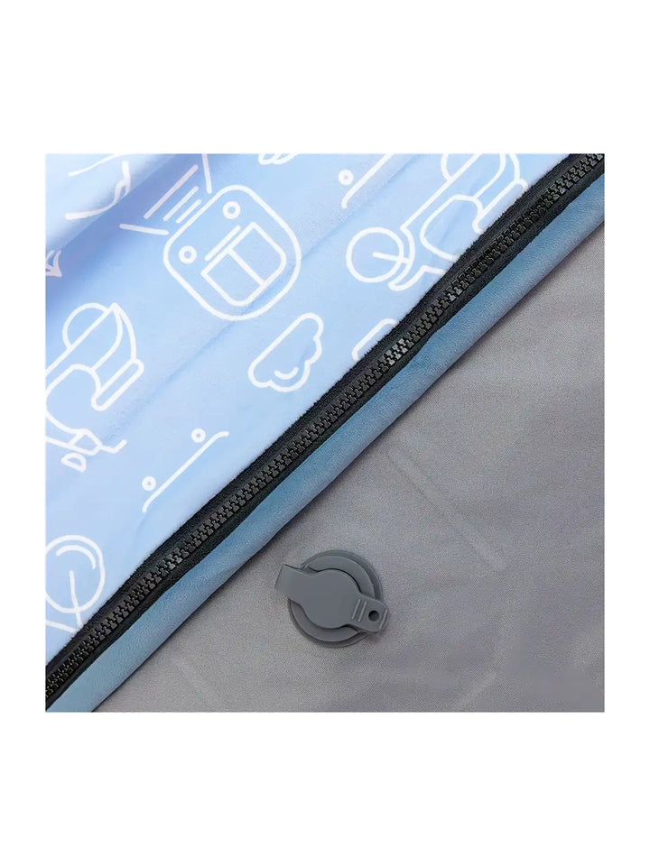 Sleeper - Inflatable Dog Bed with Washable Cover- Blue