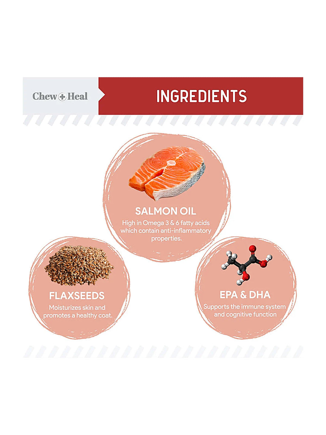 Smoked Bacon Omega Skin + Coat Supplement for Dogs
