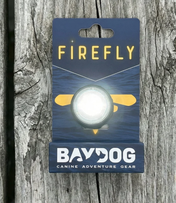 Firefly LED Dog Safety Light - Clip-On Night Visibility Light