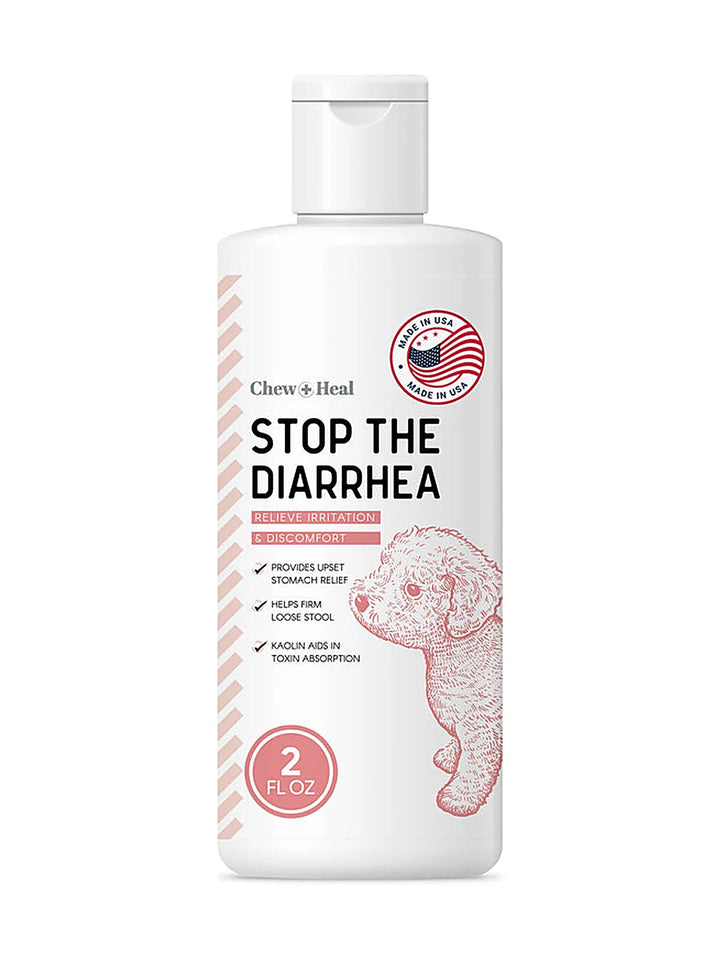 Stop The Diarrhea Liquid Digestive Aid for Dogs 2oz