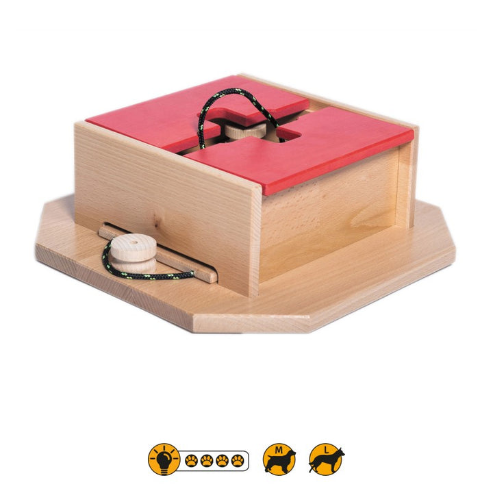 Swiss Qube Interactive Puzzle Toy for Dogs