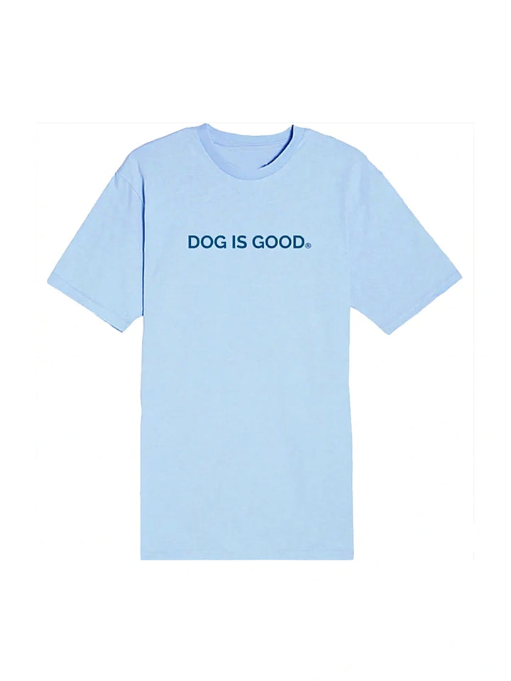 T-shirt: Dog is My Calm (Dusty Blue)