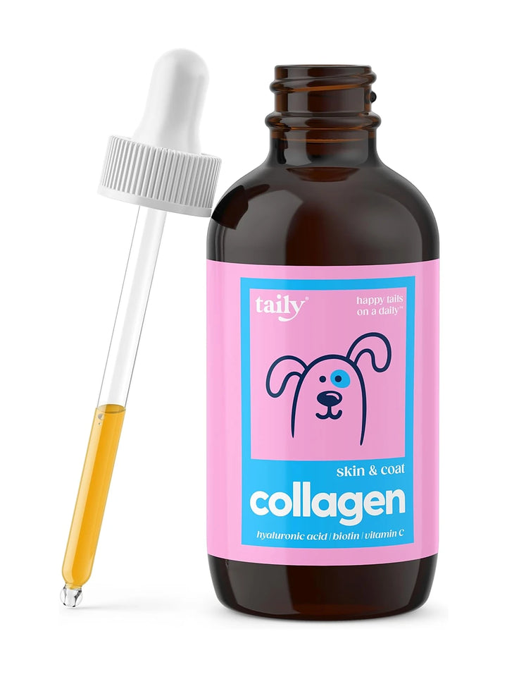 Taily Multivitamin with Liquid Collagen for Dogs and Cats, 4 oz