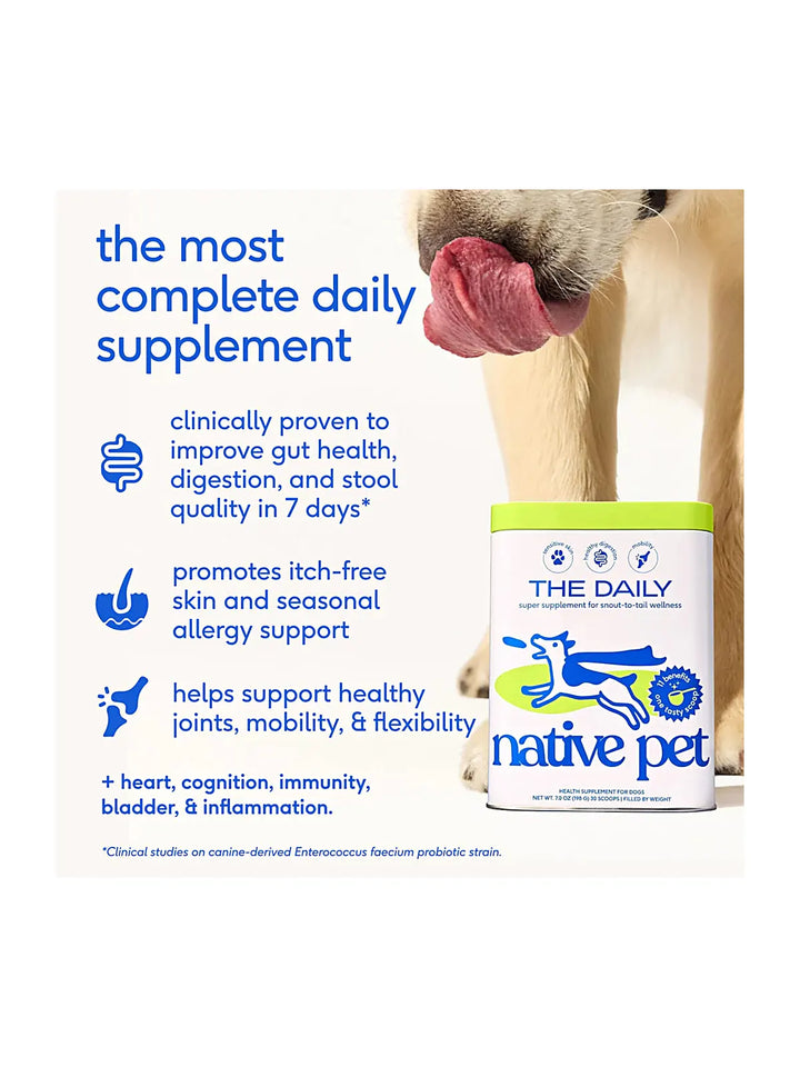 The Daily-Super supplement for snout-to-tail wellness
