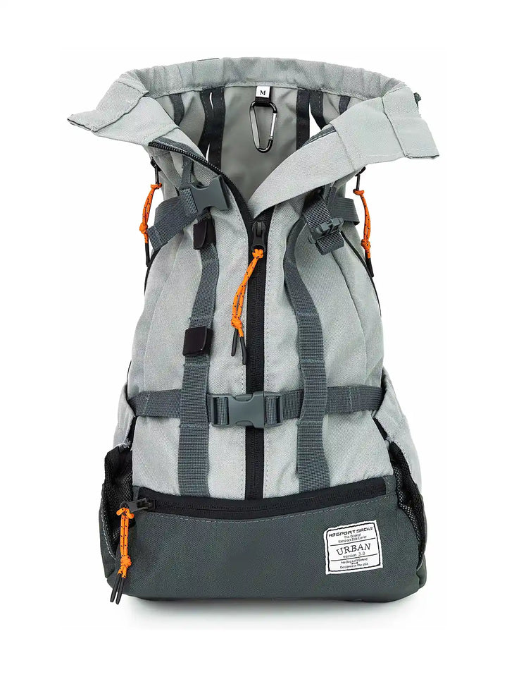 Urban 3, Dual Use Dog Carrier & Traditional Backpack - Grey