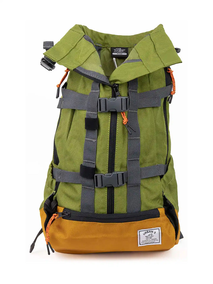Urban 3  Dual Use Dog Carrier & Traditional Backpack - Green