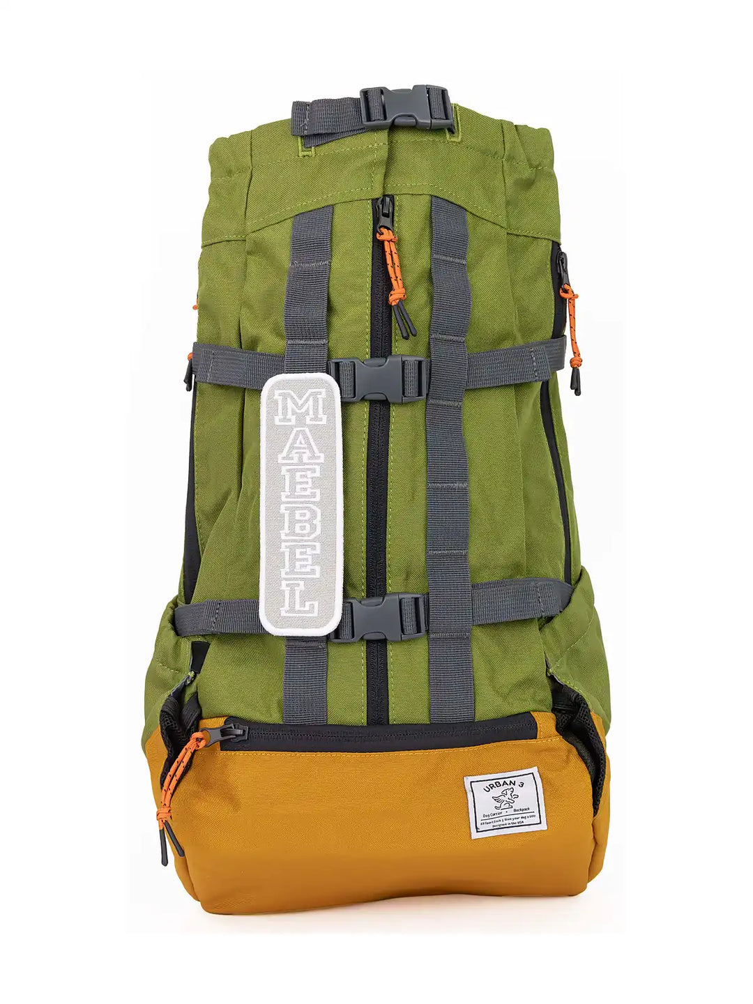 Urban 3  Dual Use Dog Carrier & Traditional Backpack - Green