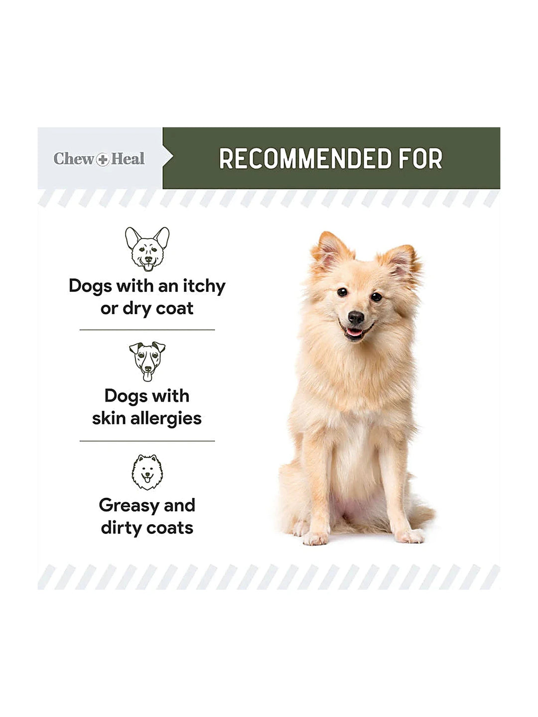 Wild-Caught Cod Liver Oil Salmon Oil Alternative Skin & Coat Liquid Supplement for Dogs