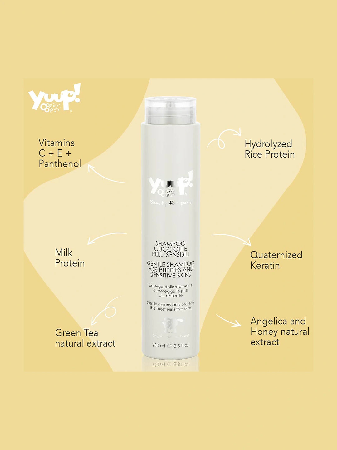 Yuup! Home Gentle Shampoo For Puppies And Sensitive Skins 250ml