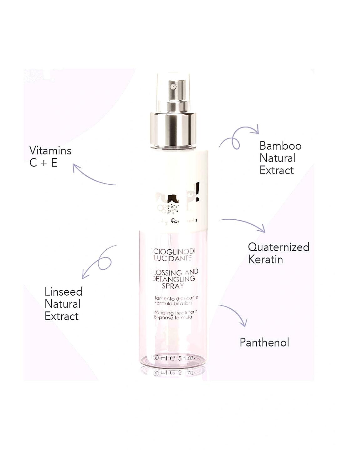 Yuup! Home Glossing And Detangling Spray 150ml