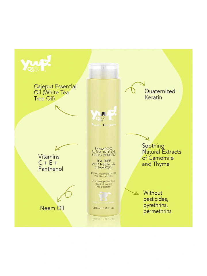 Yuup! Home Tea Tree And Neem Oil Shampoo 250ml