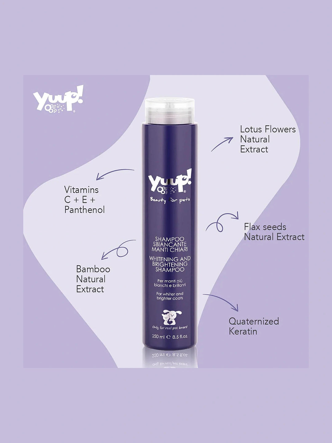 Yuup! Home - Whitening and Brightening Shampoo 250ml / 8.5 fl.oz