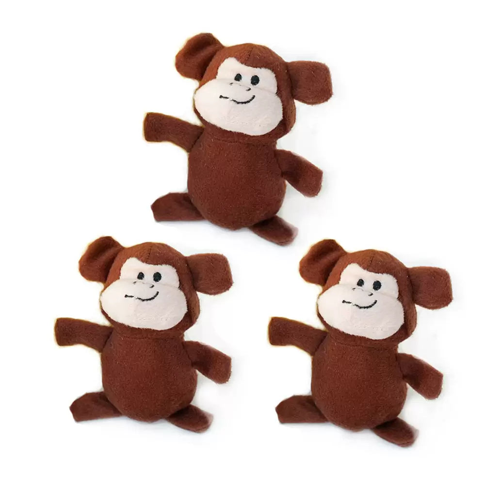 Miniz 3-Pack Monkeys plush toy